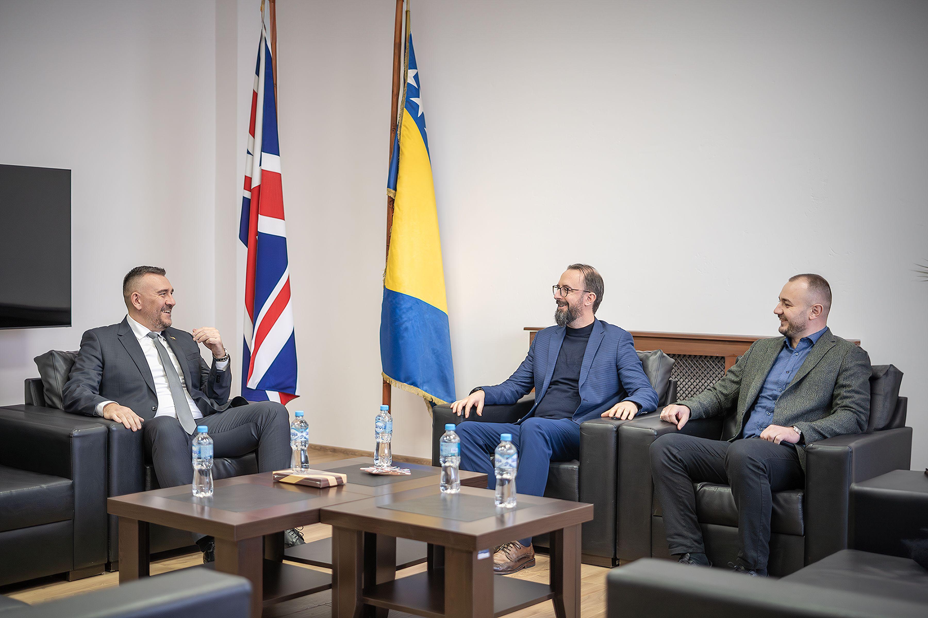 Official Visit of the Deputy Head of the Foreigners' Affairs Service to International Burch University