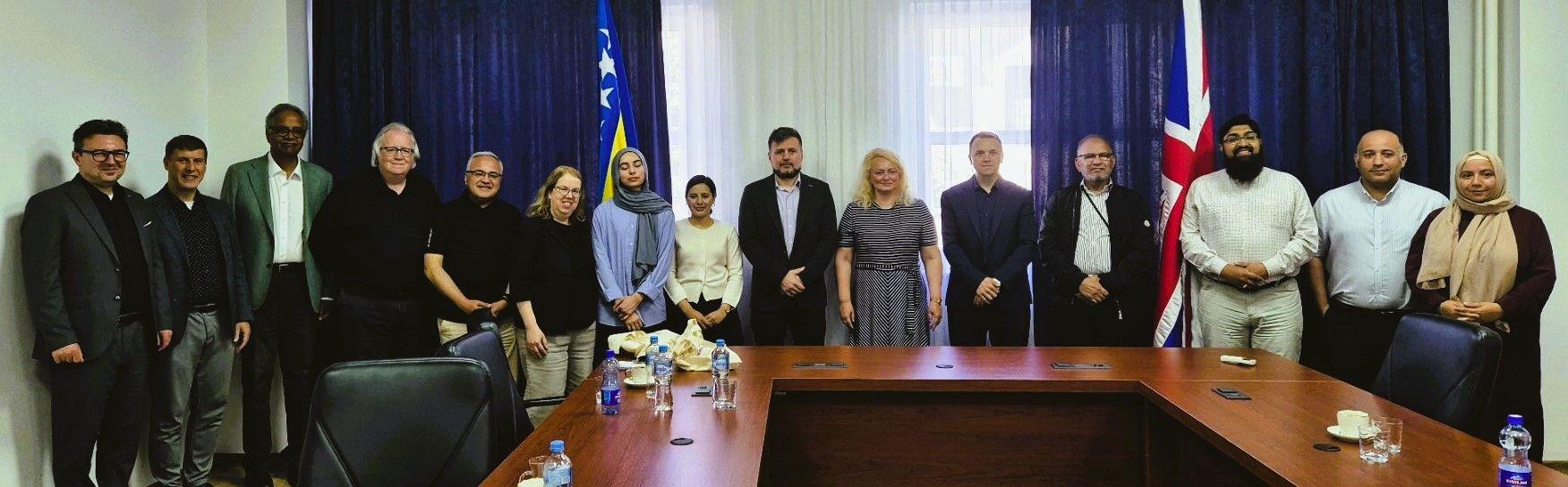 International Burch University Hosts High-Level Delegation from the UK Academic Community