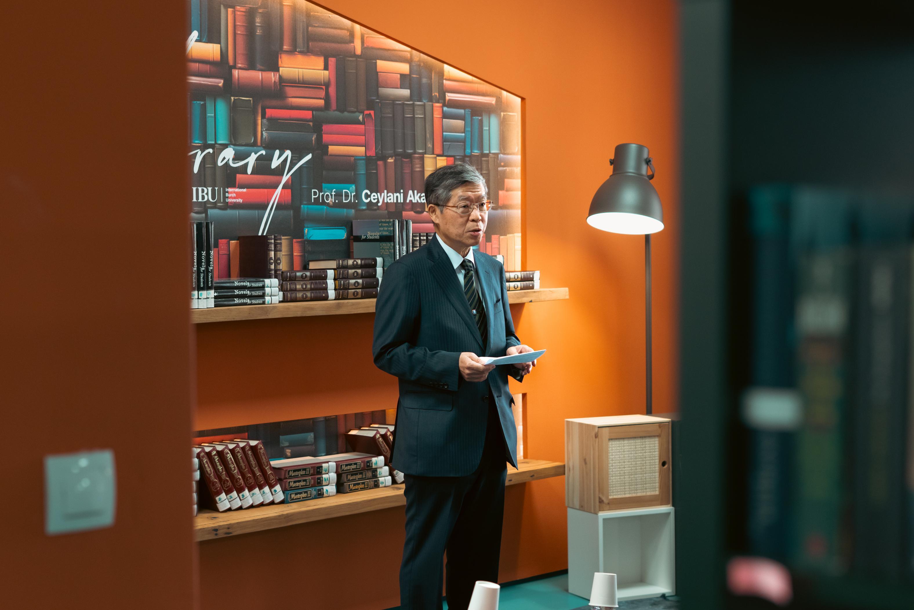 International Burch University Enriched by Generous "Read Japan" Book Donation