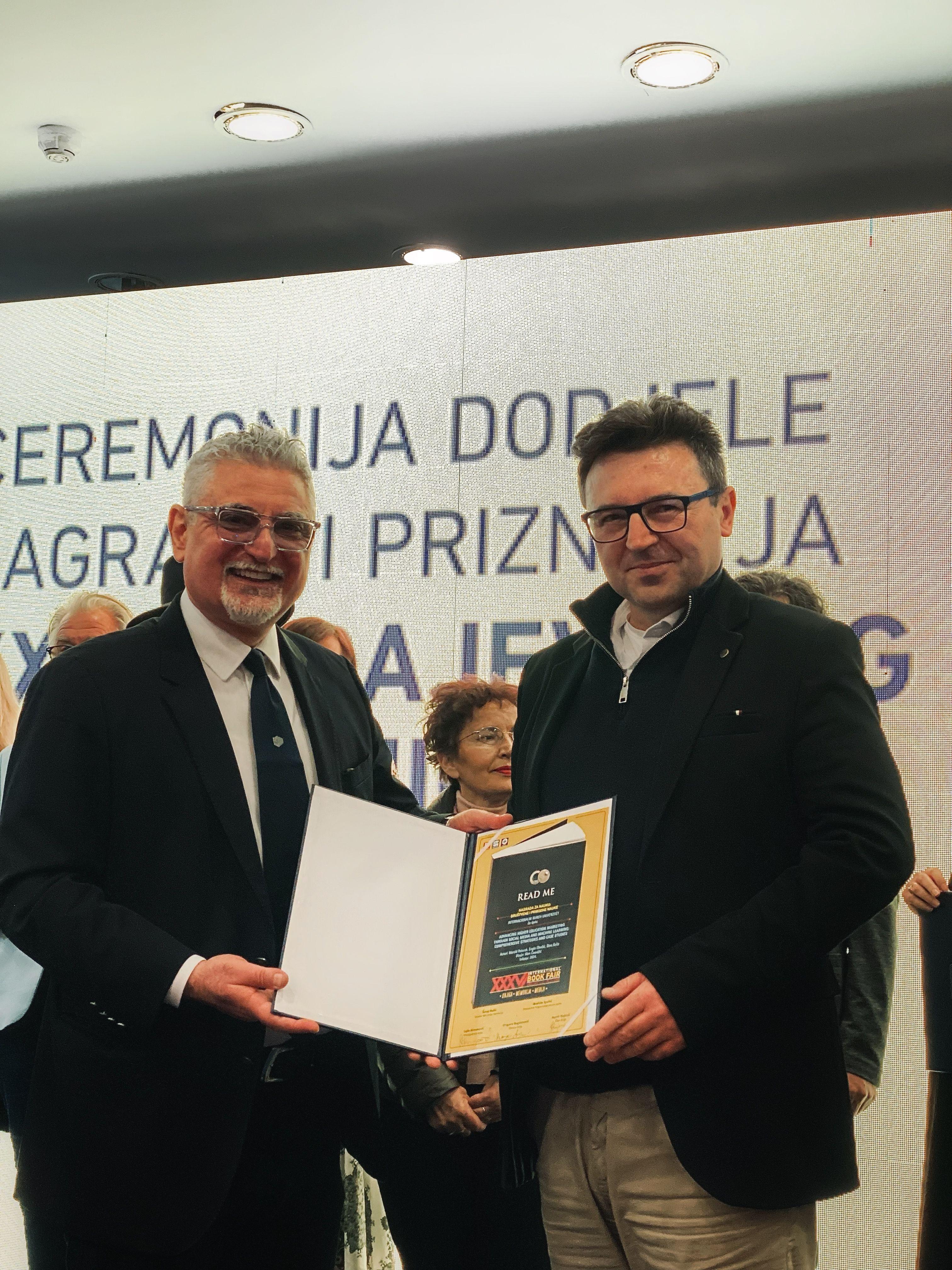 International Burch University Wins Prestigious Award at the 36th Sarajevo International Book Fair
